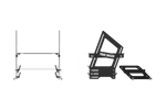 Inverted, Formula & GT Hybrid Pedal Mount System with Pedal Plate & Footrest – For 500 mm Profile Rigs – inverted formula and GT hybrid pedal mount with pedal plate and footrest – photo 2 of 12