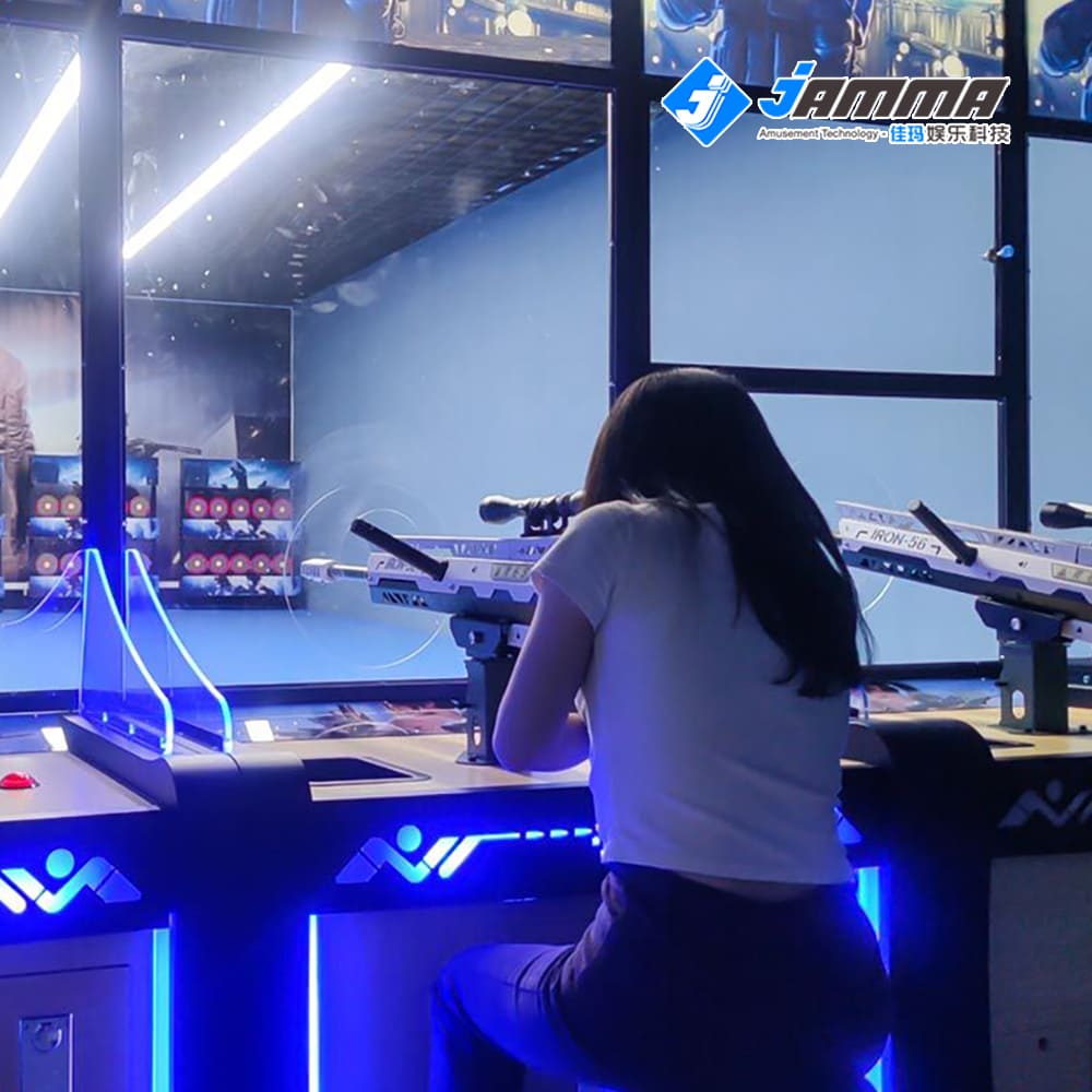 MetaNexusXR virtual shooting range simulator displaying realistic firearm replicas and dummy rounds for immersive training. | MetaNexusXR