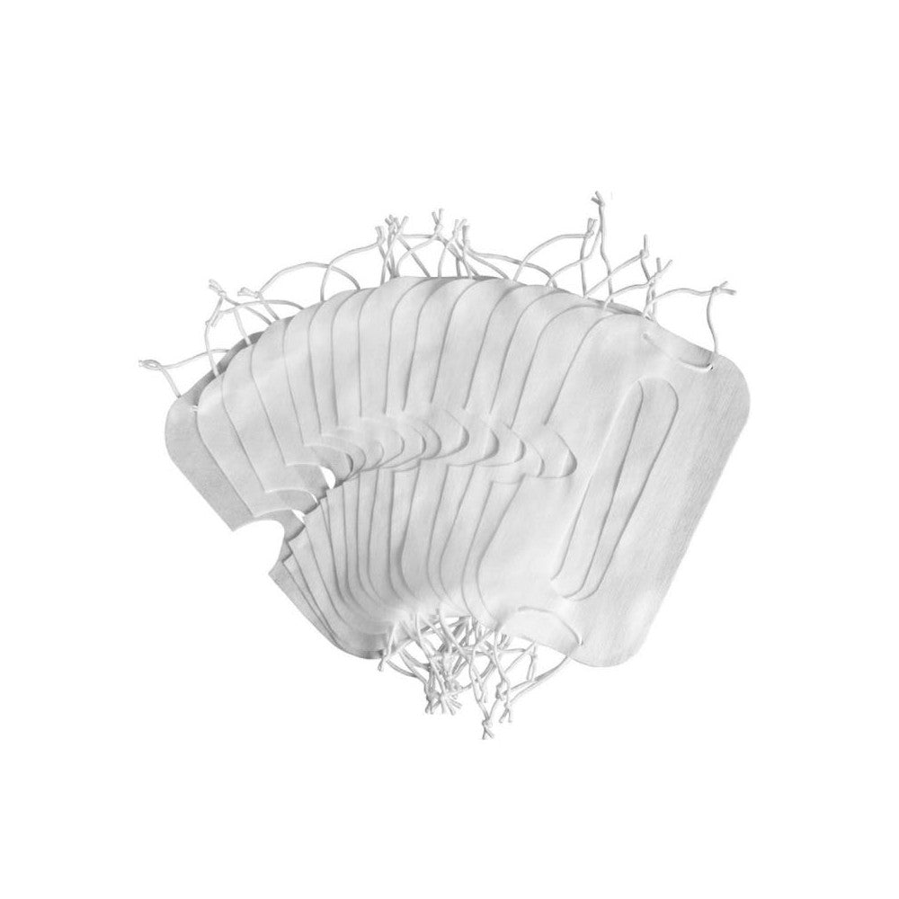 White Disposable VR Masks – Elastic Hygiene Masks, 20 to 500 Pack – white disposable vr masks – photo 2 of 2