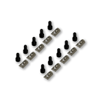 M8 Hex Bolts & Ball-Bearing T-Nuts for 8 mm Slot Profile – Set of 10 or 20 – M8 ball-bearing T-nuts with M8x16 hex bolts – photo 3 of 4