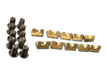 M8 Hex Screws & Spring T-Nuts for 8 mm Slot Profile – Set of 10 or 20 – M8 spring T-nuts with M8x16 hex screws – photo 1 of 4