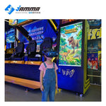 VR Self-Service Arcade System customer playing a VR game - MetanexusXR