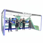 Commercial 4-Player VR Space Shooter System | Next-Gen Arcade Metanexus XR
