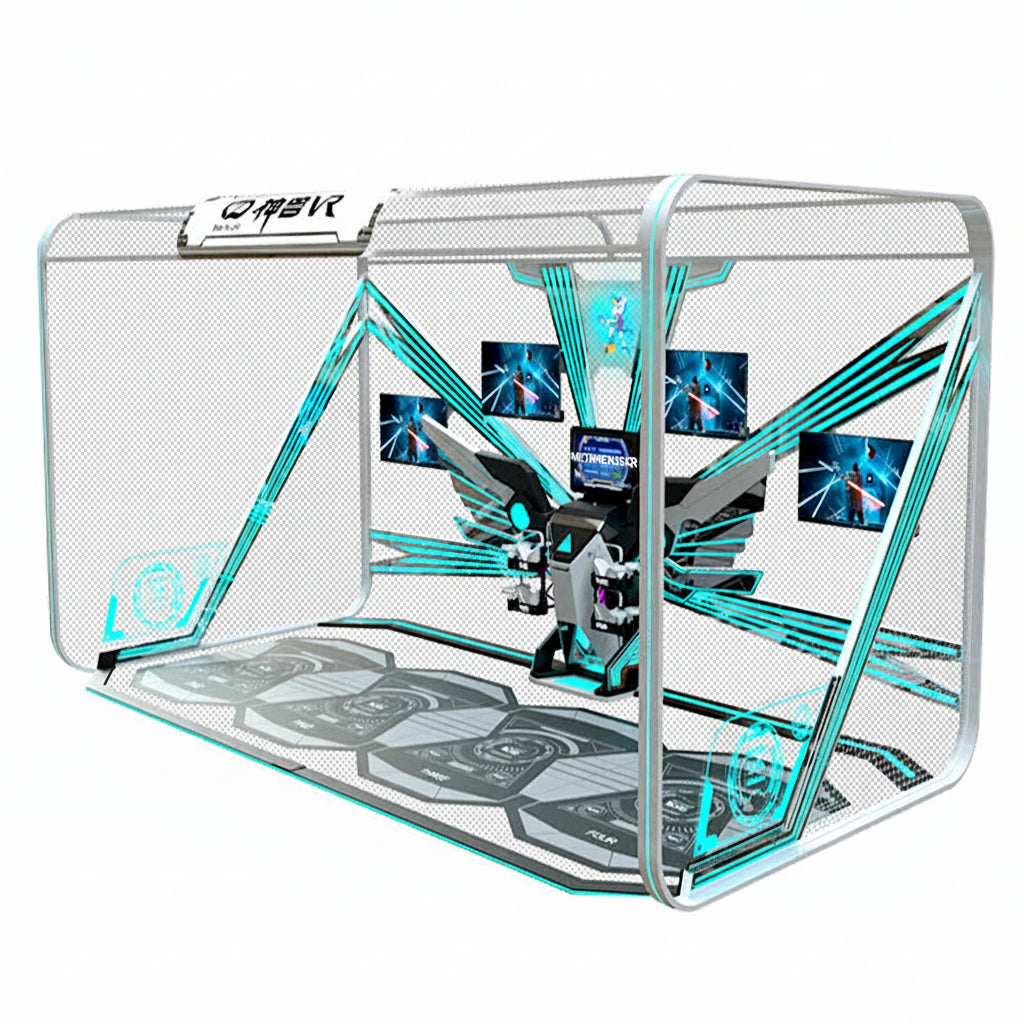 Commercial 4-Player VR Space Shooter System | Next-Gen Arcade Metanexus XR