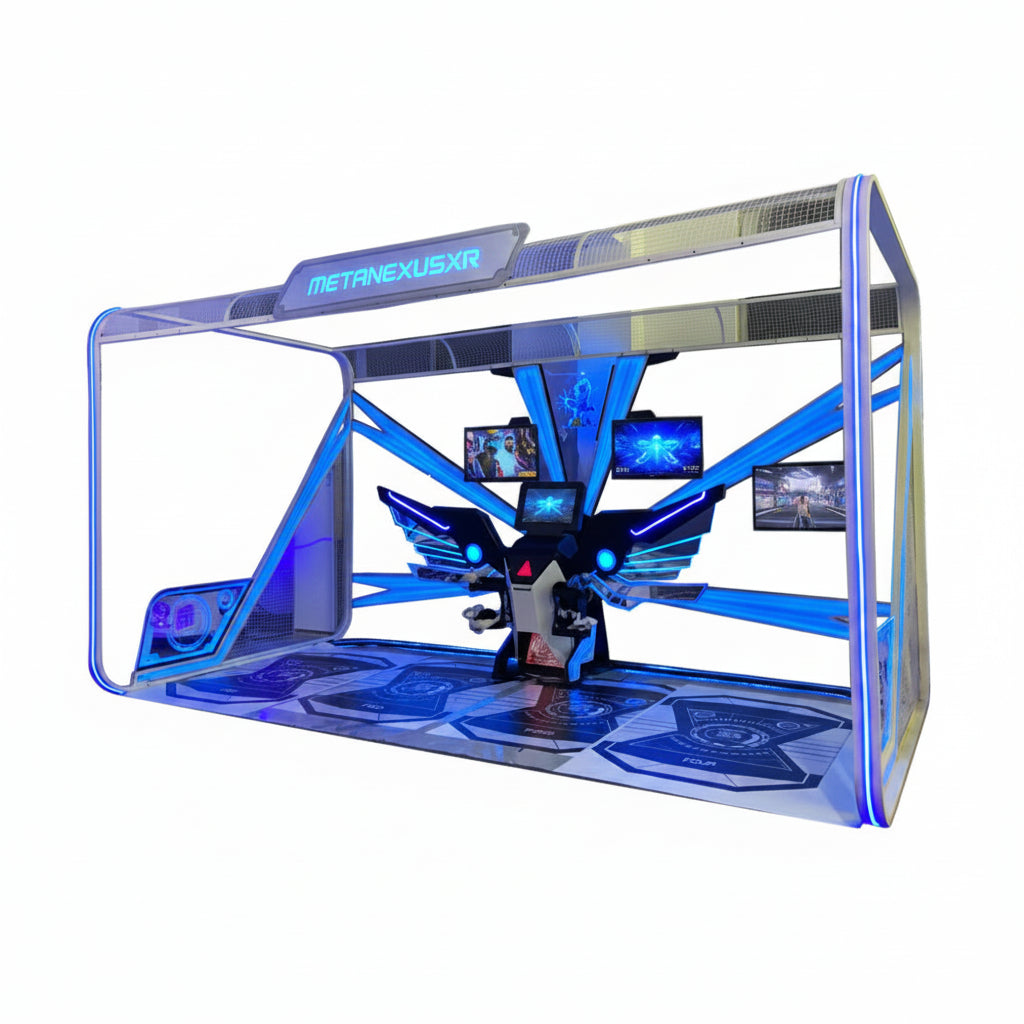 Commercial 4-Player VR Space Shooter System | Next-Gen Arcade Metanexus XR
