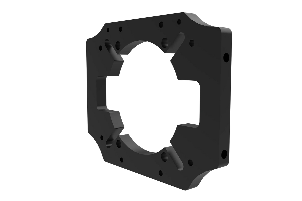 MOZA Direct-Fit Front Plate for the NexusMount System – R3, R9 V3, R12 V2, R21 & R25 Ultra (Plate Only) – aluminium direct-fit MOZA front mounting plate – photo 1 of 4