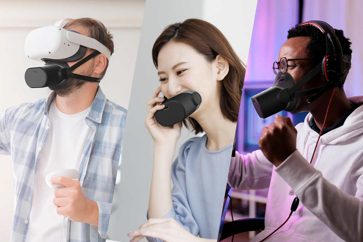 MetaNexusXR Mutalk 2 personal soundproofing Bluetooth microphone for clear, private communication. | MetaNexusXR