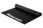 Neoprene Sim Rig Floor Mat 1800 x 900 mm – Floor Protection & Grip, Embroidered Edges – large neoprene sim racing floor mat under a cockpit – photo 1 of 5
