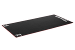 Neoprene Sim Rig Floor Mat 1800 x 900 mm – Floor Protection & Grip, Embroidered Edges – large neoprene sim racing floor mat under a cockpit – photo 5 of 5