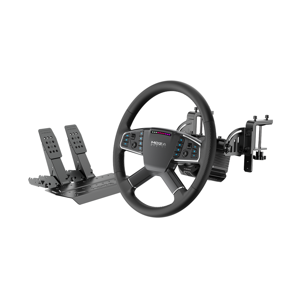 NexusDrive Core 6 Truck Simulator Set – 6 Nm Direct Drive Base, 400 mm Truck Wheel & Hall Pedals – NexusDrive Core 6 truck simulator set with 400 mm truck wheel – photo 1 of 4