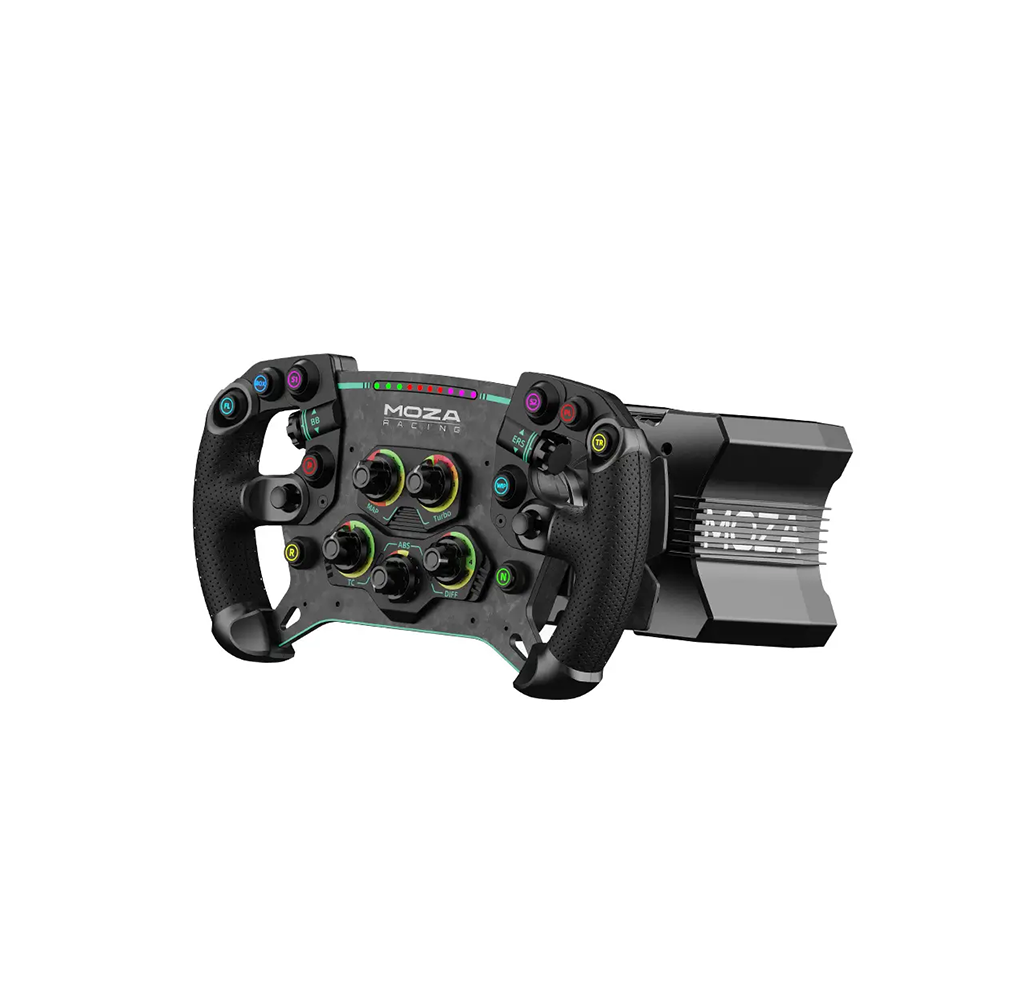 NexusDrive Core 9 + NexusWheel GT Pro Carbon Bundle – 9 Nm Direct Drive Base with 300 mm forged carbon GT wheel – NexusDrive Core 9 direct drive base with NexusWheel GT Pro Carbon bundle – photo 1 of 3