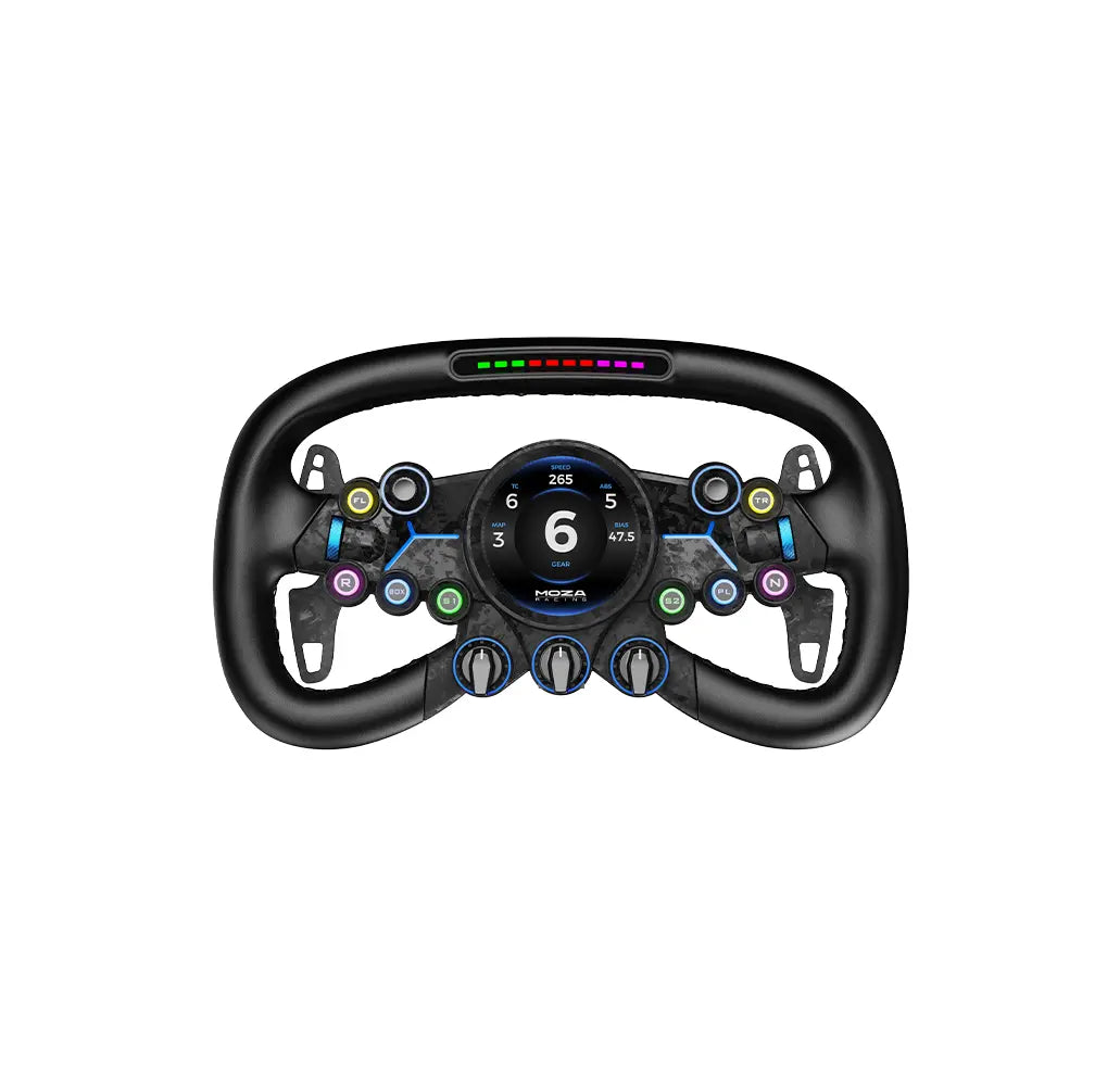 NexusDrive Core 9 + NexusWheel GT Vision Bundle – 9 Nm Direct Drive Base with 310 mm GT wheel with round touchscreen – NexusDrive Core 9 direct drive base with NexusWheel GT Vision bundle – photo 7 of 7