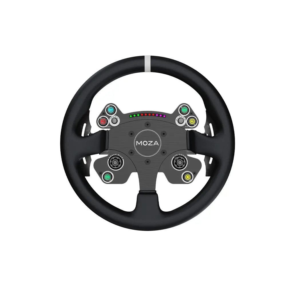 NexusDrive Core 9 + NexusWheel Round Sport Bundle – 9 Nm Direct Drive Base with 13-inch round wheel – NexusDrive Core 9 direct drive base with NexusWheel Round Sport bundle – photo 2 of 5
