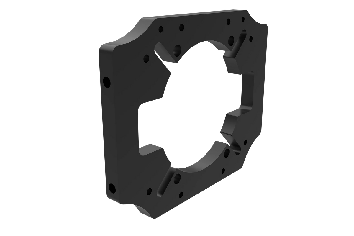 NexusDrive Core Direct-Fit Front Plate for the NexusMount System – Core 4, 9, 12, 21 Max & 25 Max (Plate Only) – aluminium direct-fit NexusDrive Core front mounting plate – photo 3 of 4