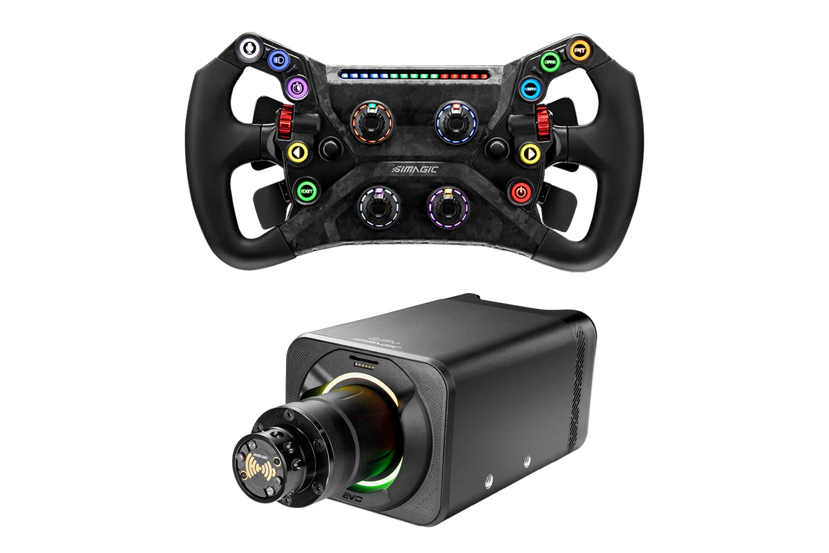NexusDrive DD18 Pro + NexusWheel GT Carbon Bundle – 18 Nm Direct Drive Base & Carbon GT Wheel – 18 Nm direct drive base with carbon GT wheel – photo 1 of 3