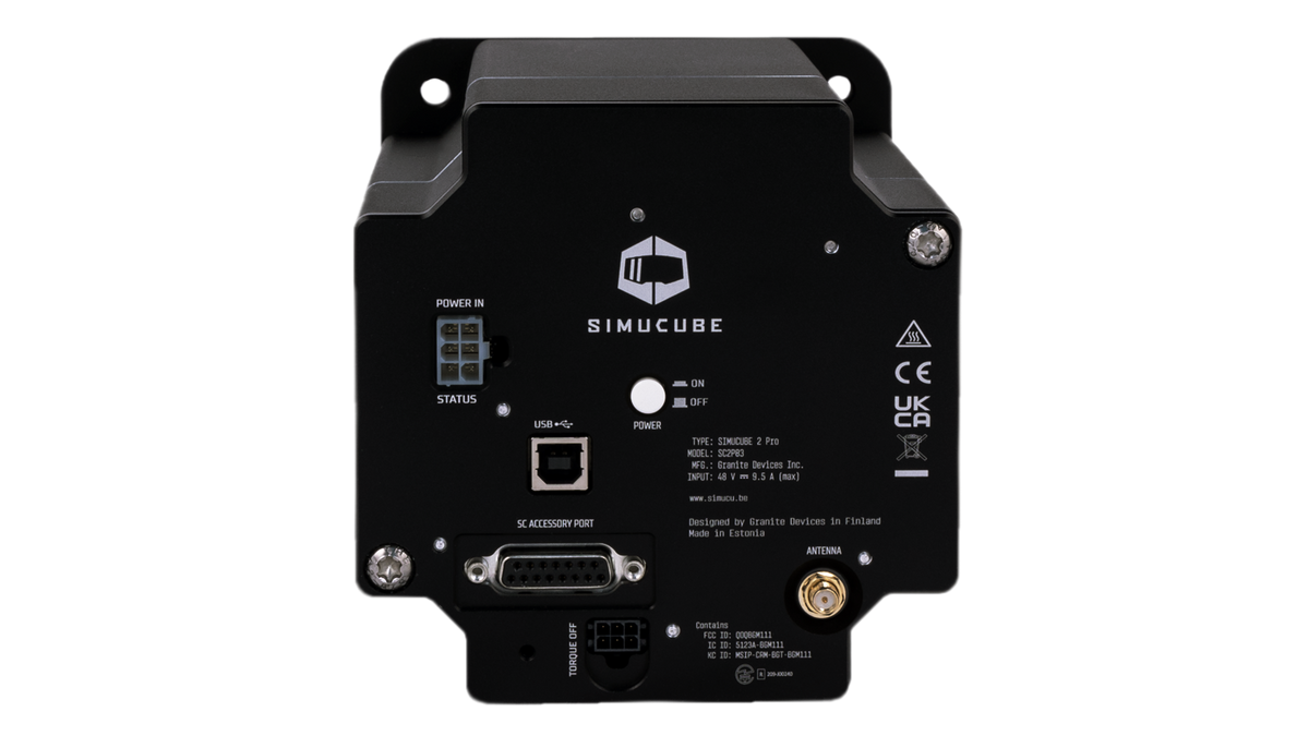 NexusDrive Elite Pro 25 Nm + NexusWheel GT Wireless Bundle – Direct Drive Base, Quick Release & Wheel – NexusDrive Elite Pro direct drive base with NexusWheel GT Wireless – photo 4 of 15