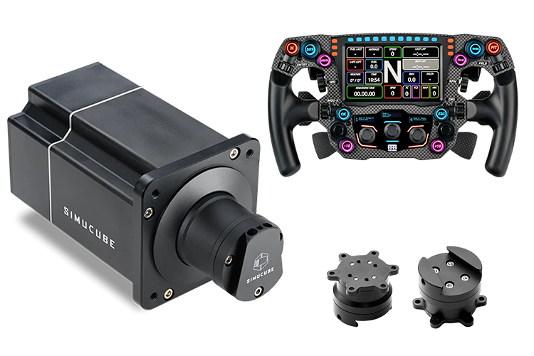 NexusDrive Elite Pro 25 Nm + Carbon Formula Wheel Bundle – Direct Drive Base, Quick Release & Formula Wheel – 25 Nm direct drive base with carbon formula steering wheel – photo 1 of 13