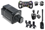 NexusDrive Elite Pro Complete Bundle – 25 Nm Base, GT 300 Wheel, 3 Pedals, Shifter & Handbrake – NexusDrive Elite Pro bundle with GT 300 wheel and 3-pedal set – photo 1 of 9
