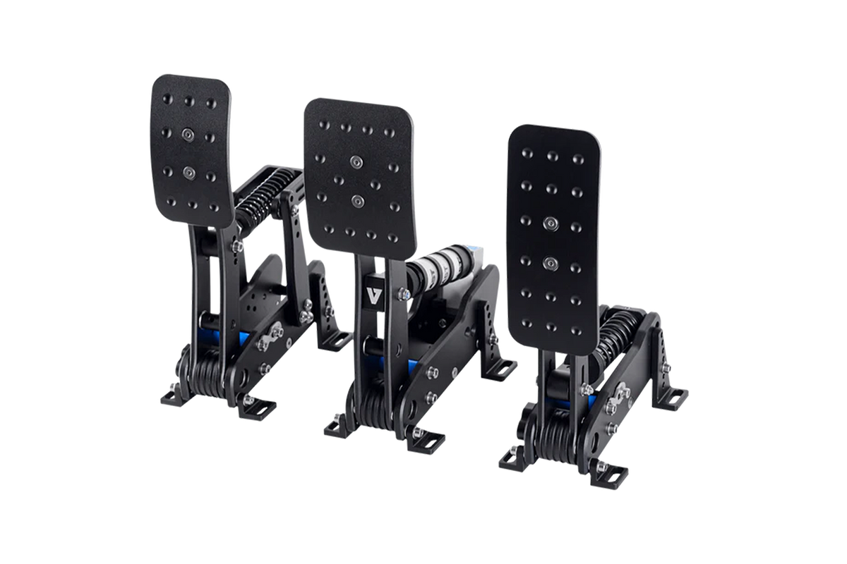 NexusDrive Elite Pro Complete Bundle – 25 Nm Base, GT 300 Wheel, 3 Pedals, Shifter & Handbrake – NexusDrive Elite Pro bundle with GT 300 wheel and 3-pedal set – photo 5 of 9