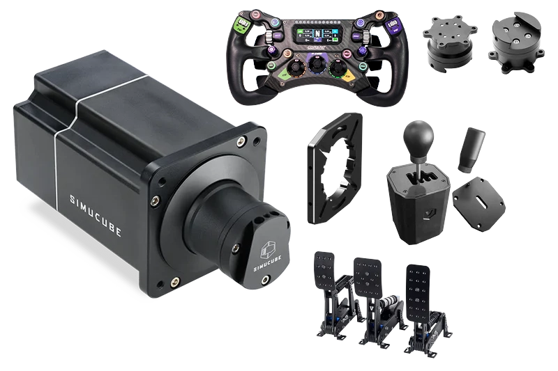 NexusDrive Elite Pro Bundle – 25 Nm Base, GT 300 Wheel, 3-Pedal Set & Dual-Mode Shifter – 25 Nm direct drive bundle with GT wheel, pedals and shifter – photo 8 of 8