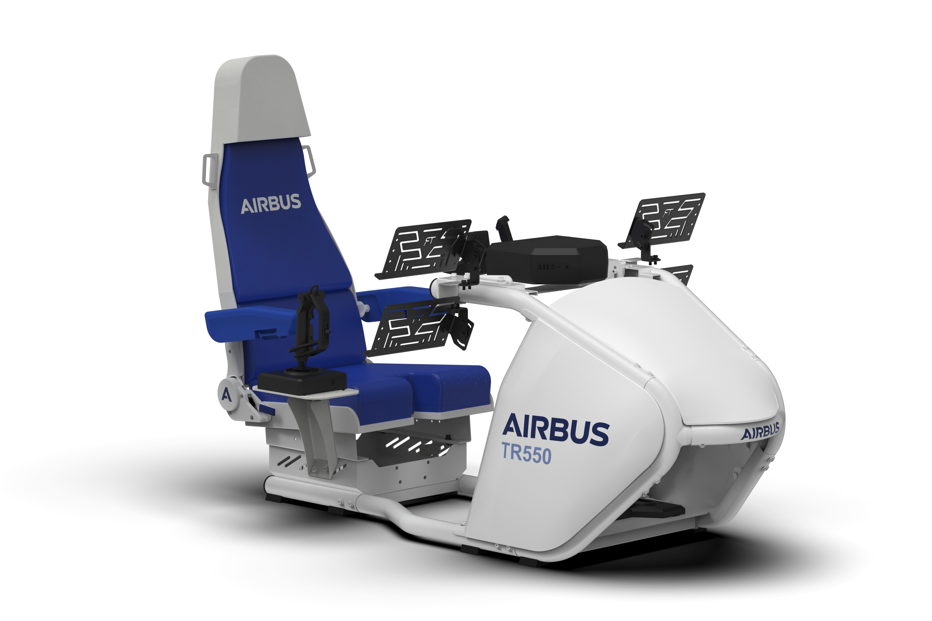 NexusFlight Airliner – Home Flight Simulator Cockpit with Licensed Pilot Seat & Control Mounts – NexusFlight Airliner home flight simulator cockpit with pilot seat – photo 1 of 11