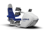 NexusFlight Airliner – Home Flight Simulator Cockpit with Licensed Pilot Seat & Control Mounts – NexusFlight Airliner home flight simulator cockpit with pilot seat – photo 5 of 11