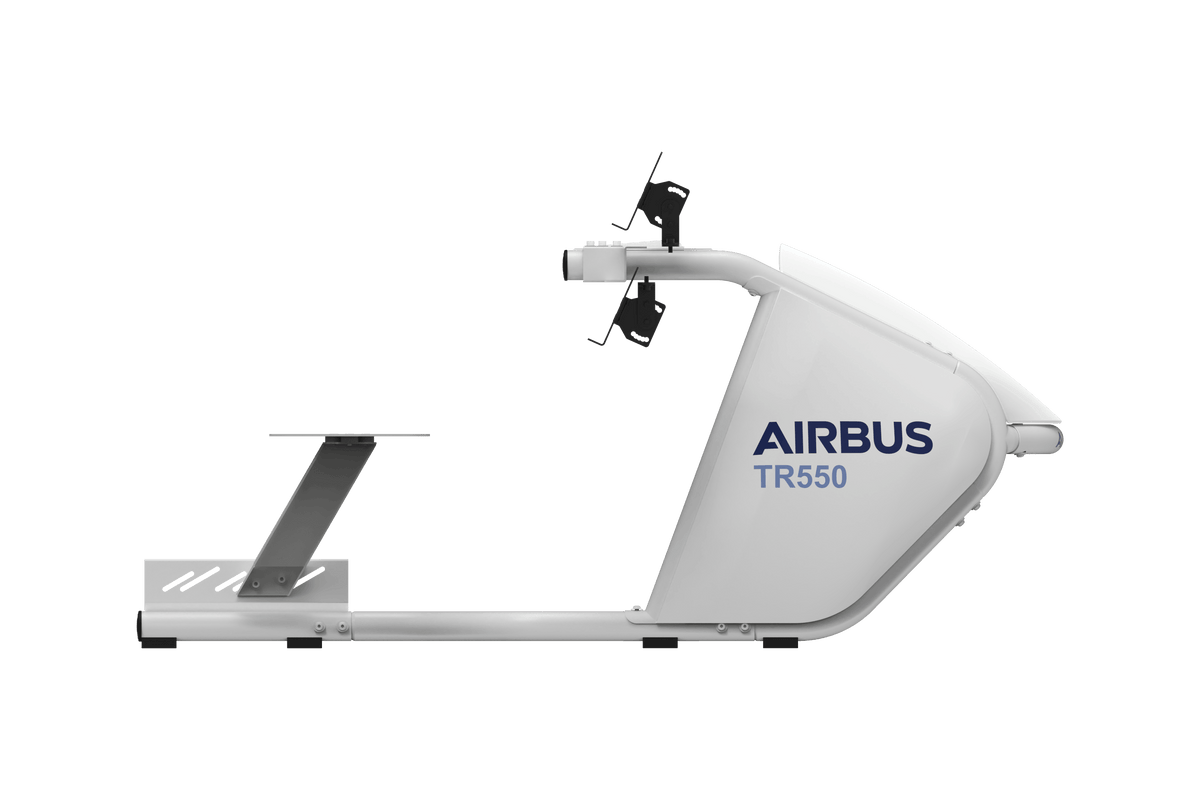 NexusFlight Airliner – Home Flight Simulator Cockpit with Licensed Pilot Seat & Control Mounts – NexusFlight Airliner home flight simulator cockpit with pilot seat – photo 7 of 11