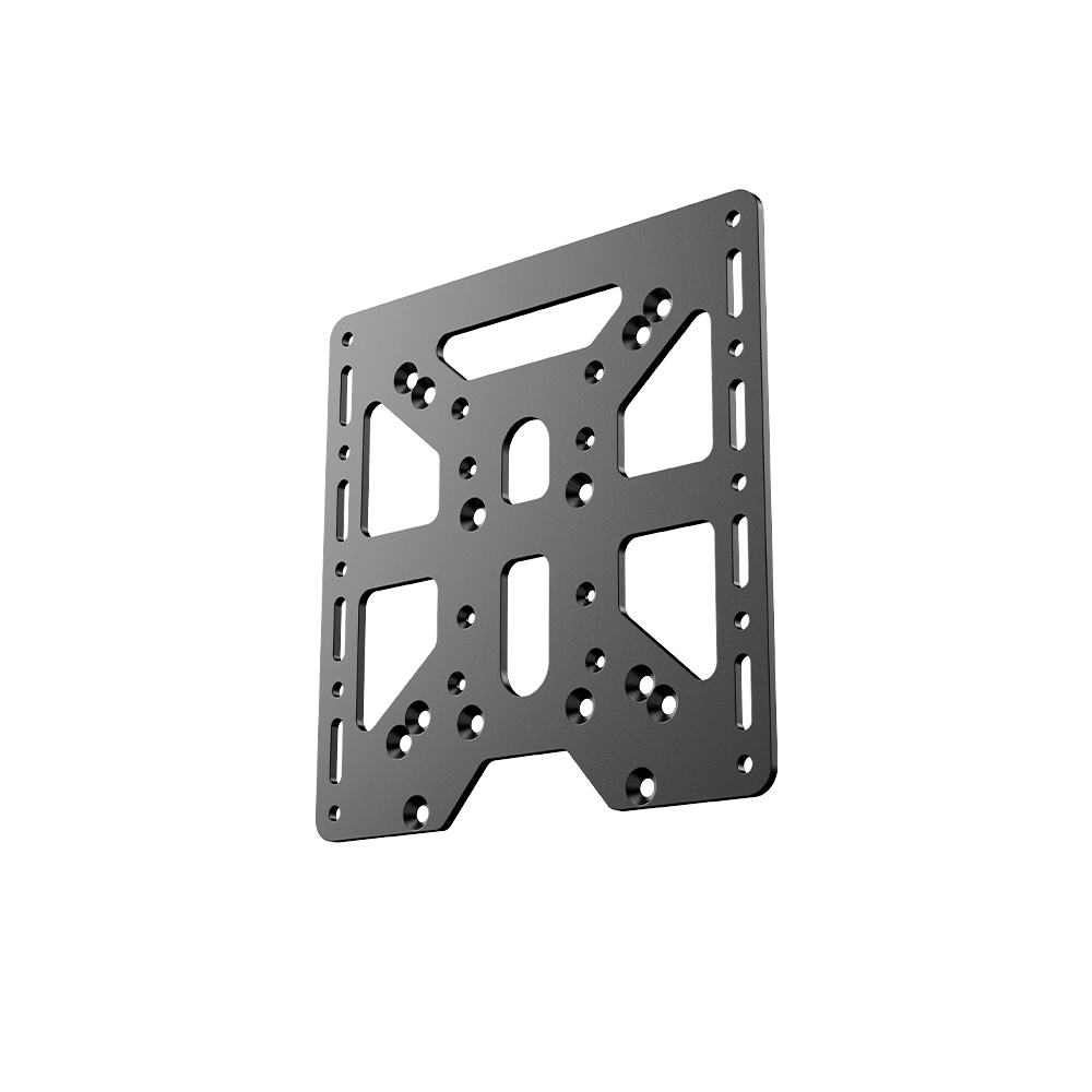 Flight Base Mount Adapter – 4 mm Steel Plate for NexusFlight Bases, Desk or Rig – flight base mount adapter steel plate – photo 2 of 4