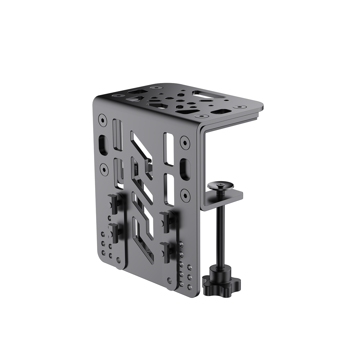 Flight Base Table Clamp – 5 mm Steel C-Clamp, Desk-Top or Under-Desk Mount, Desks up to 70 mm – flight base table clamp in 5 mm steel – photo 4 of 4