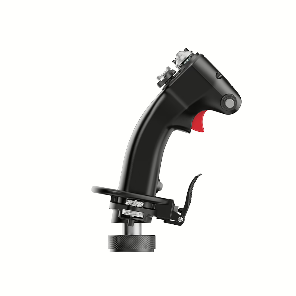 NexusFlight Combat Grip – Aluminium Fighter Flight Stick, Modular Pogo-Pin Panels, 27 Inputs, ALPS Hat – NexusFlight Combat Grip aluminium fighter flight stick – photo 3 of 4