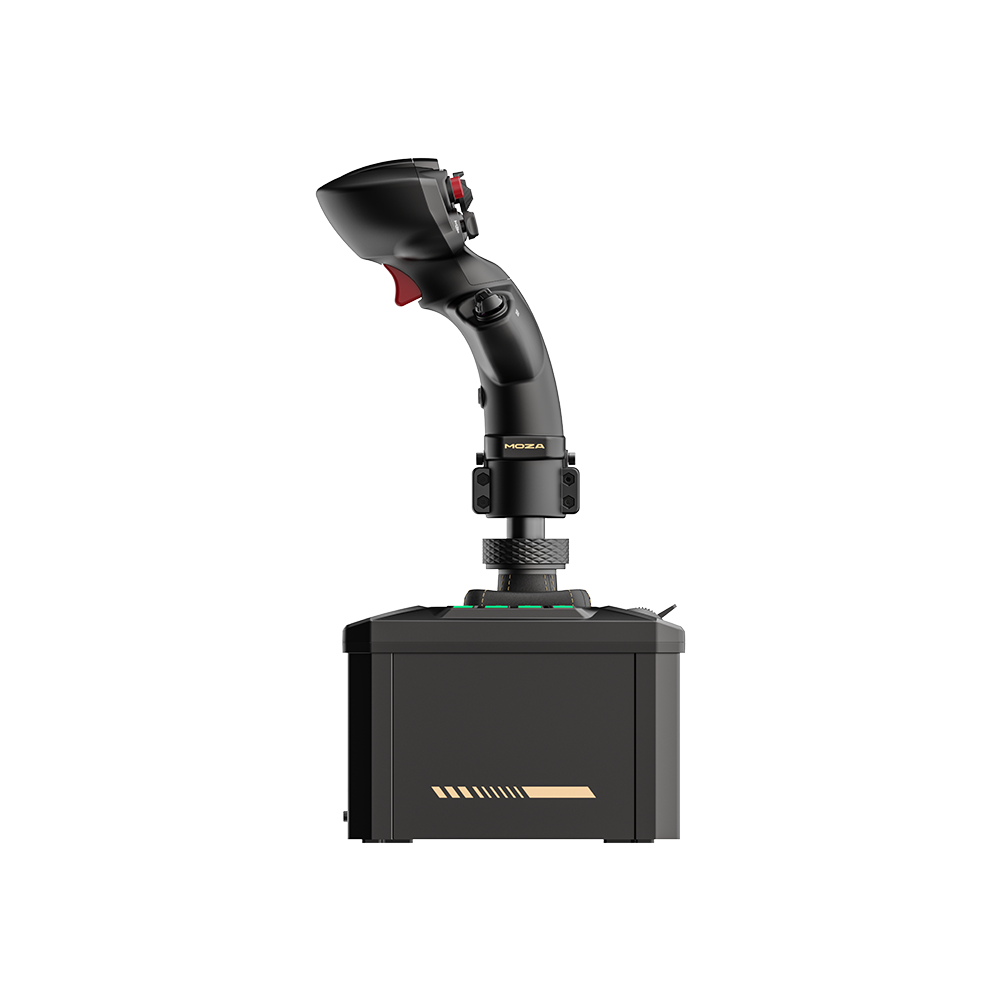 NexusFlight Force Stick Set – 6 Nm Dual-Servo Force Feedback Base + Space-Fighter Grip, Desk Clamp Included – NexusFlight Force Stick Set force feedback base with grip – photo 4 of 7