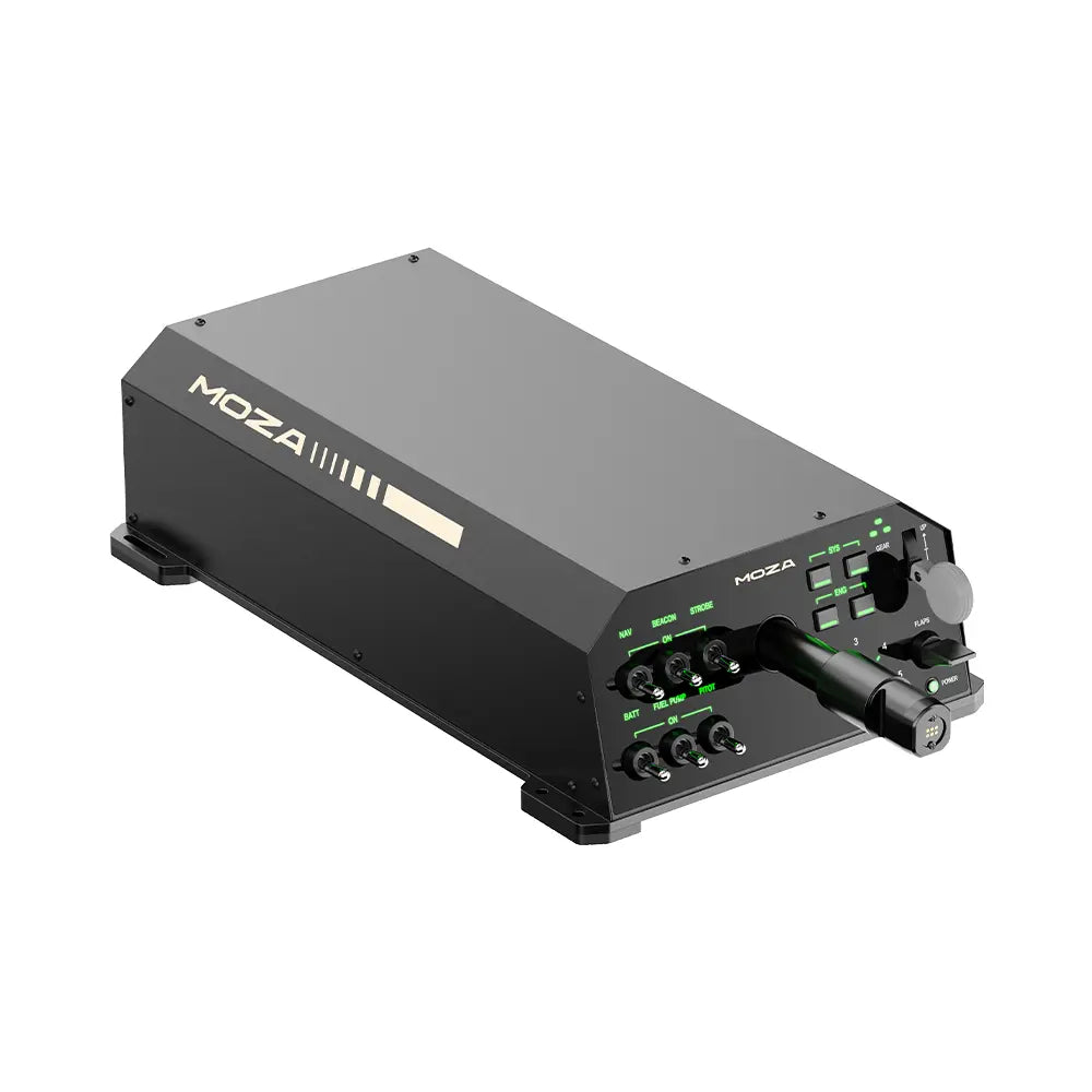 NexusFlight Force Yoke Pro Bundle – 9 Nm Dual-Servo FFB Yoke Base + 34-Input Airliner Yoke – NexusFlight Force Yoke Pro Bundle with base and yoke – photo 3 of 8