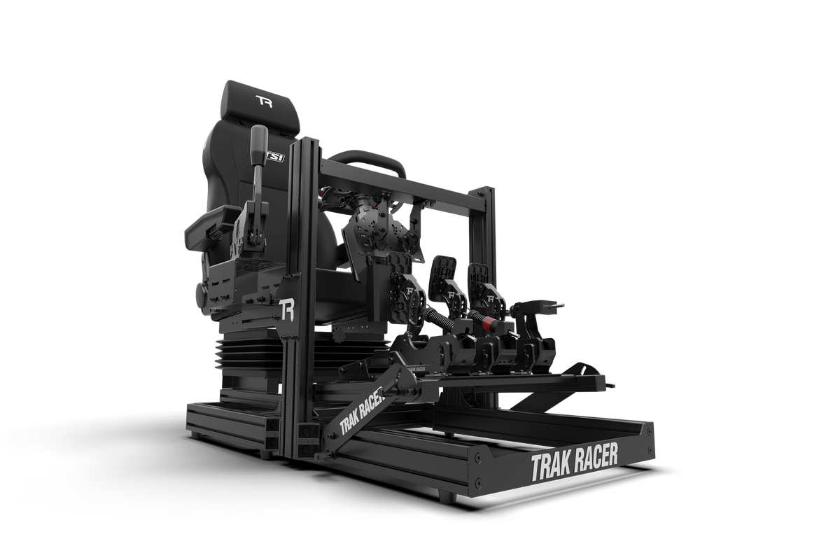 NexusHaul Truck Simulator – Aluminium Truck Simulator Cockpit with Suspension Truck Seat – NexusHaul truck simulator rig with suspension truck seat – photo 5 of 10