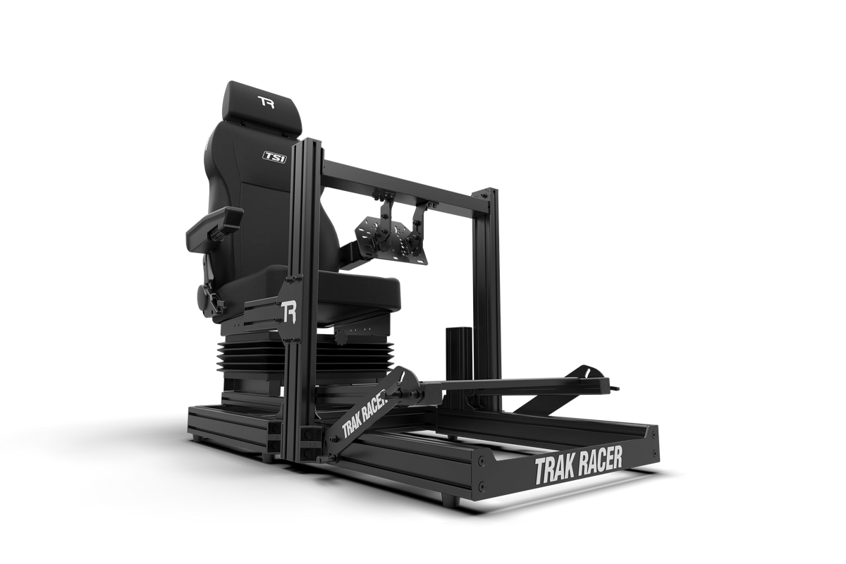 NexusHaul Truck Simulator – Aluminium Truck Simulator Cockpit with Suspension Truck Seat – NexusHaul truck simulator rig with suspension truck seat – photo 6 of 10
