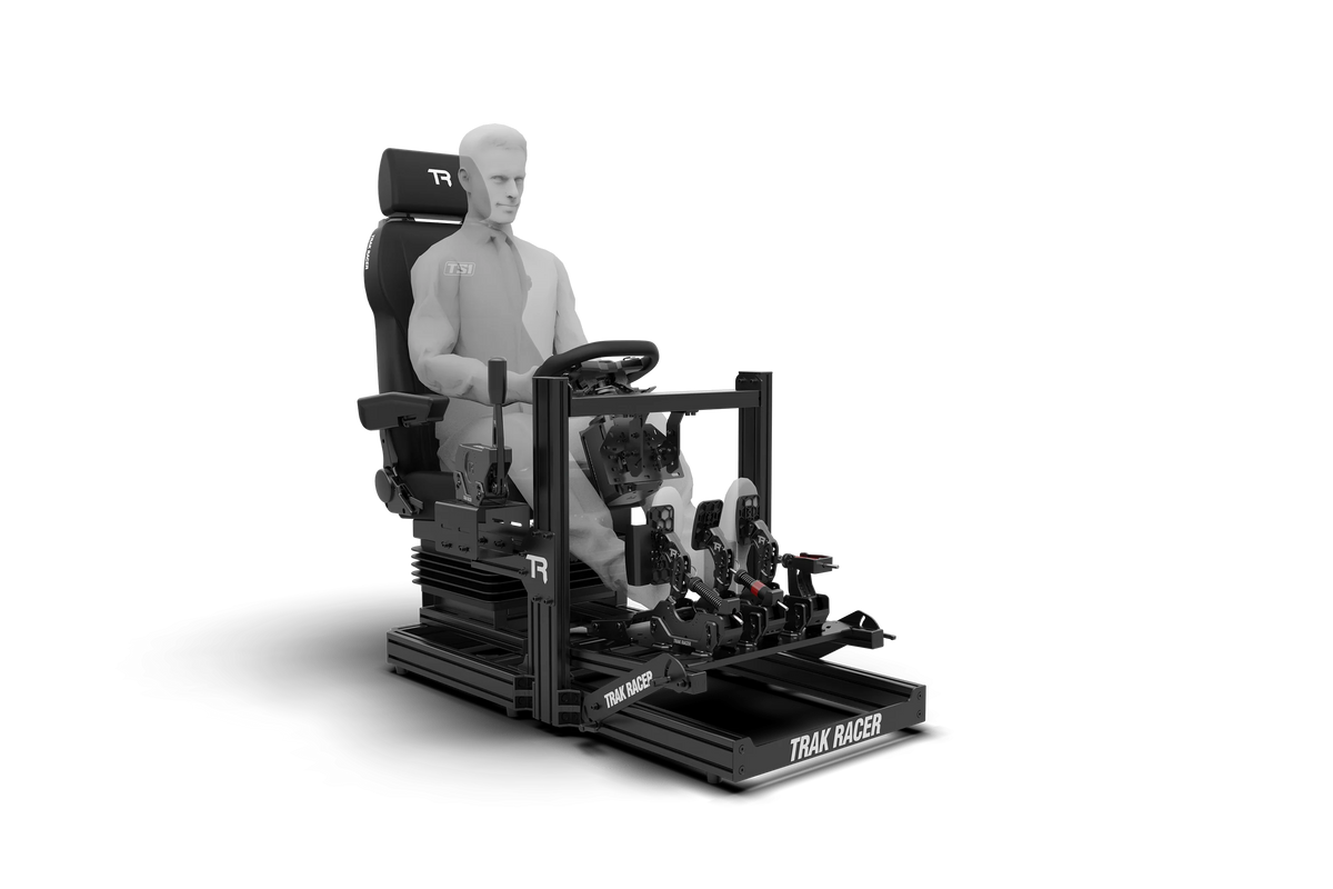 NexusHaul Truck Simulator – Aluminium Truck Simulator Cockpit with Suspension Truck Seat – NexusHaul truck simulator rig with suspension truck seat – photo 7 of 10