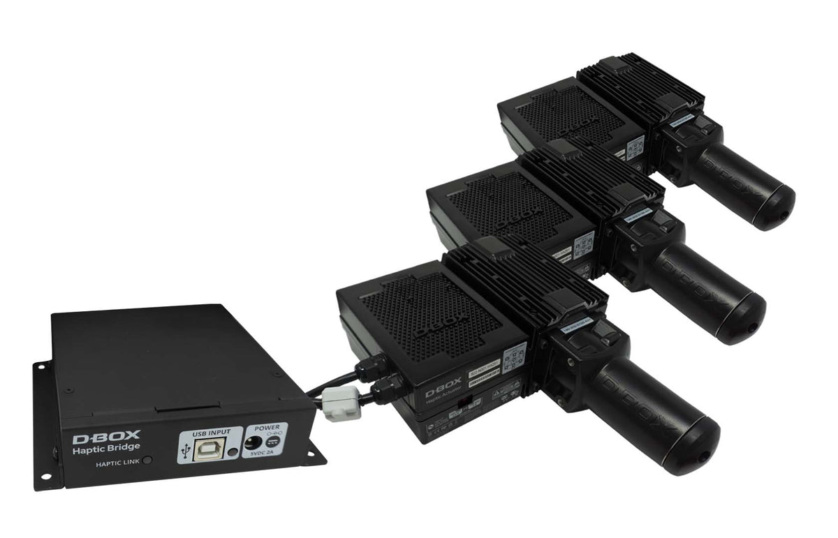NexusMotion Pro 3-Actuator Haptic Motion System – 1.5" Stroke, 345 kg Capacity, with Universal Motion Platform – NexusMotion Pro 3-actuator haptic motion system on universal platform – photo 9 of 10