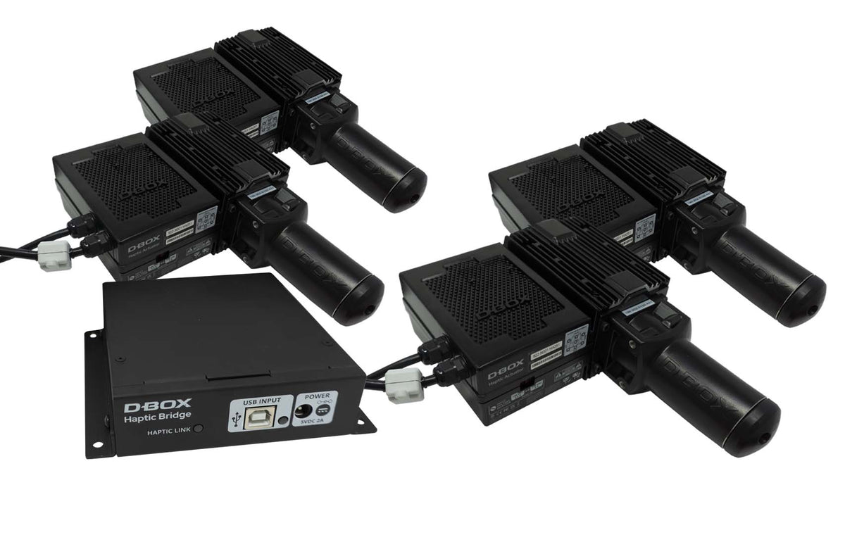 NexusMotion Pro 4-Actuator Haptic Motion System – 1.5" Stroke, 460 kg Capacity, with Universal Motion Platform – NexusMotion Pro 4-actuator haptic motion system on universal platform – photo 9 of 10