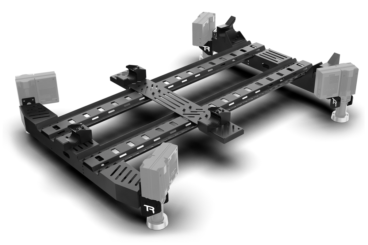 NexusMotion Universal Motion Platform for 2 or 4 Actuators – Steel Base with Brackets & Pivot (Base Only) – NexusMotion universal steel motion platform for 2 or 4 actuators – photo 1 of 11