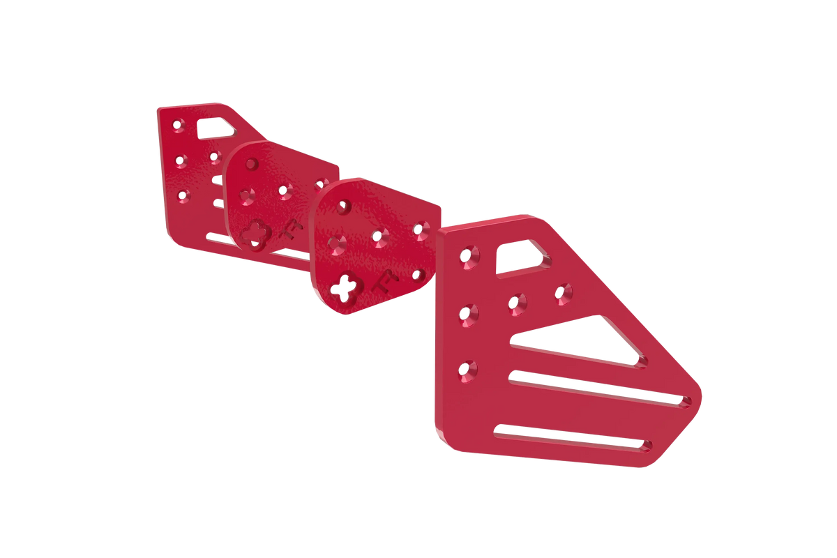 NexusMount 2-Way Upgrade Side Plates (4 pcs) for Earlier NexusMount Wheel Mounts – set of four aluminium 2-way upgrade side plates for a wheel mount – photo 5 of 8