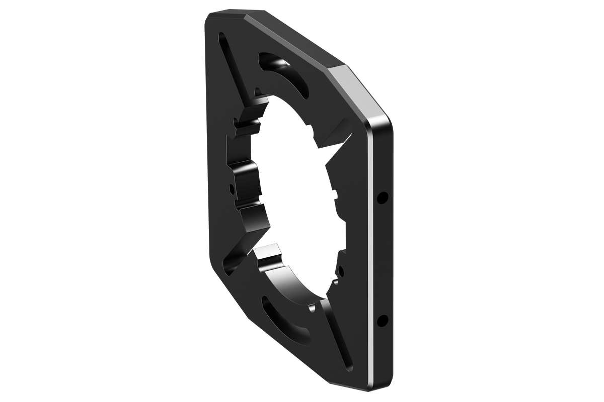 NexusMount Direct Drive Front-Mount Plate – 15 mm Aluminium (Requires NexusMount Base Kit) – 15 mm anodised aluminium direct drive front-mount plate – photo 1 of 7