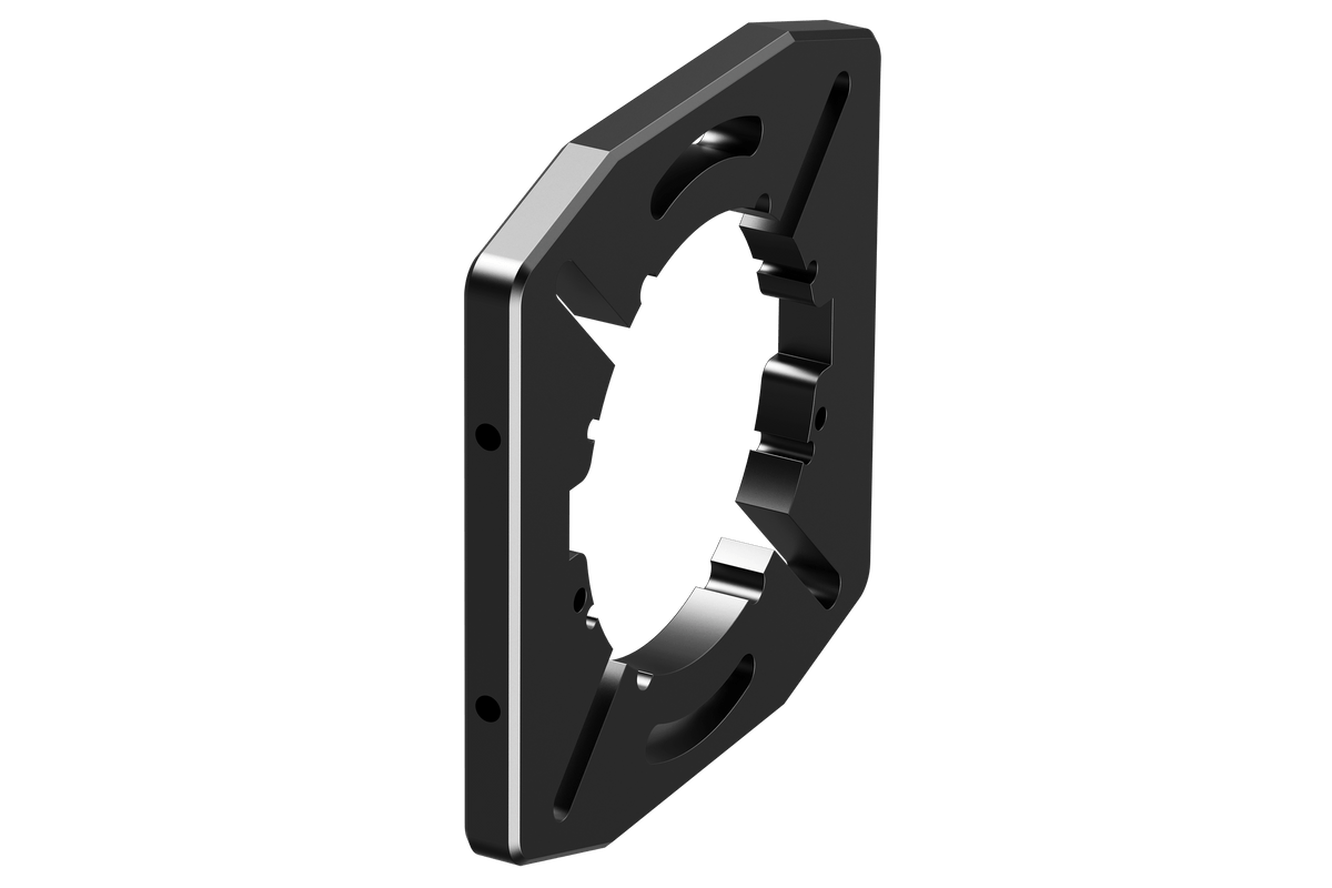 NexusMount Direct Drive Front-Mount Plate – 15 mm Aluminium (Requires NexusMount Base Kit) – 15 mm anodised aluminium direct drive front-mount plate – photo 2 of 7