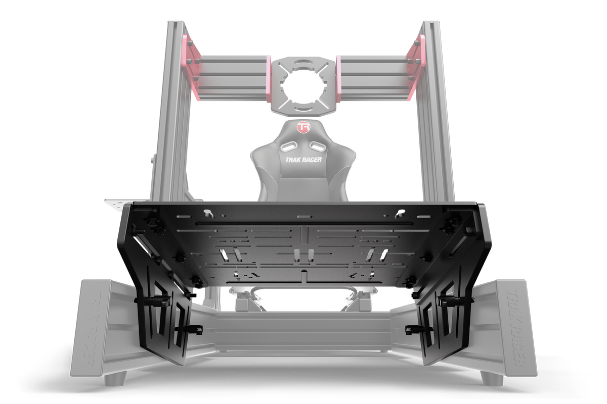 NexusMount Gen 2 Pedal Mount with Pre-Drilled Carbon Steel Pedal Plate – Above or Below Chassis, Tool-Free Angle – NexusMount Gen 2 pedal mount with pre-drilled carbon steel pedal plate – photo 5 of 6