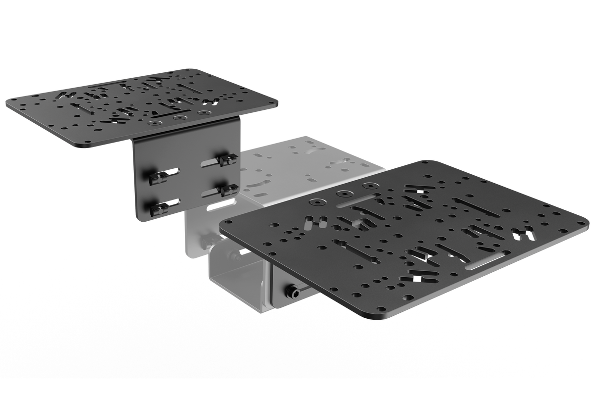 NexusMount Left & Right HOTAS Mounts for Aluminium Profile Sim Rigs – Modular Flight Sim Kit – NexusMount left and right HOTAS flight sim mounts – photo 3 of 4