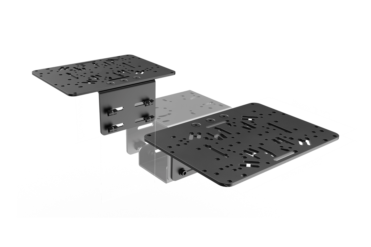 NexusMount Left & Right HOTAS Mounts for Aluminium Profile Sim Rigs – Modular Flight Sim Kit – NexusMount left and right HOTAS flight sim mounts – photo 4 of 4