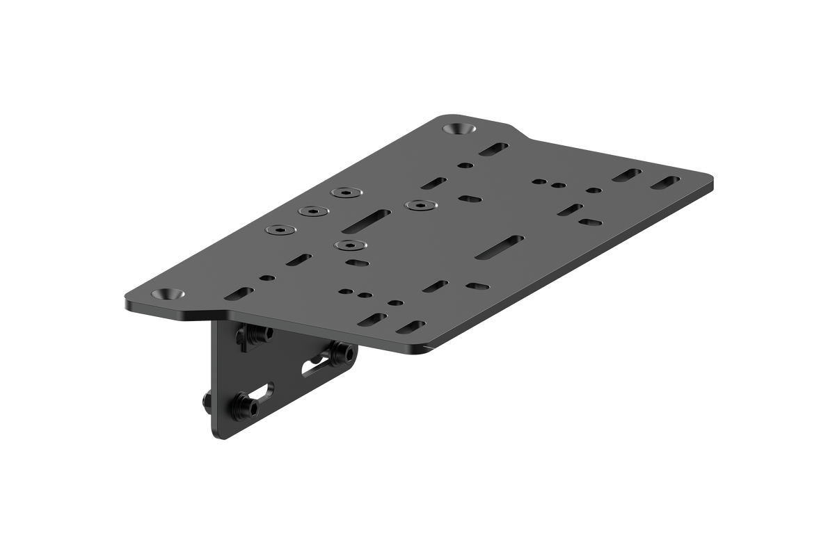 NexusMount Oversized Shifter Mount – For Large Shifters on 8 mm Slot Aluminium Profile Rigs – NexusMount oversized shifter mount on aluminium profile – photo 3 of 6