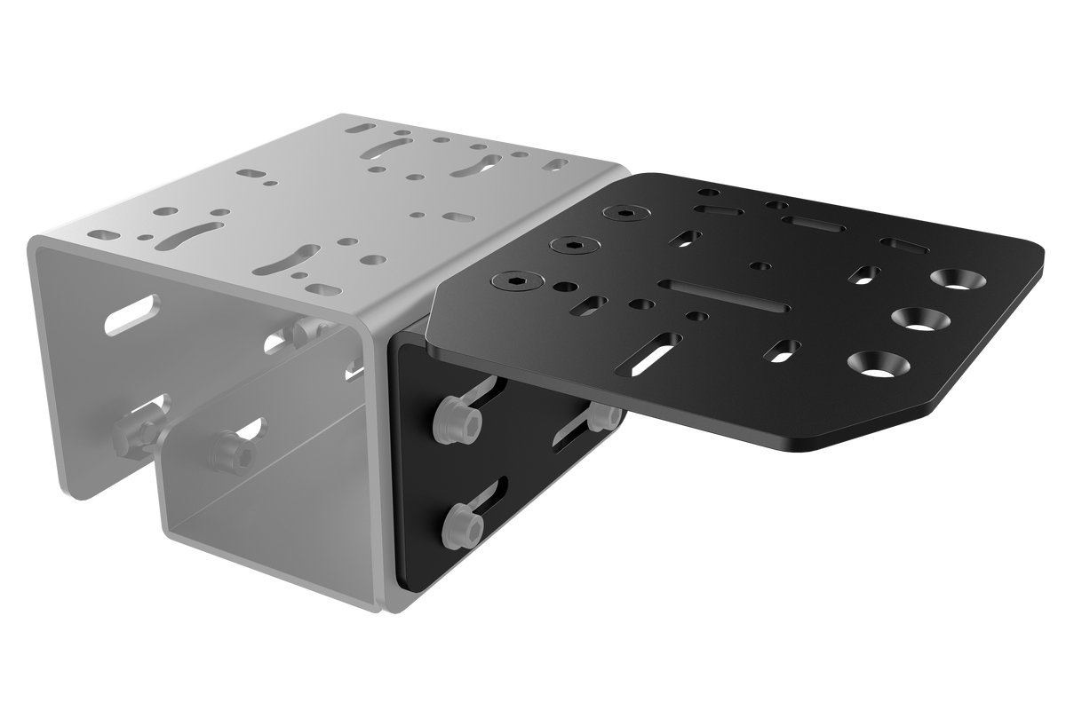 NexusMount Universal Left or Right Handbrake Mount for Aluminium Profile Rigs – universal left or right handbrake mount on aluminium profile – photo 2 of 7