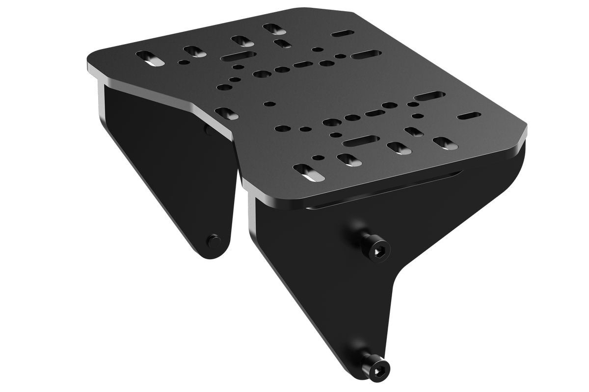 NexusMount Universal Wheel Deck Plate – Upgrade-Ready Direct Drive Wheel Base Plate (Requires Side Supports) – NexusMount universal wheel deck plate for direct drive bases – photo 1 of 5