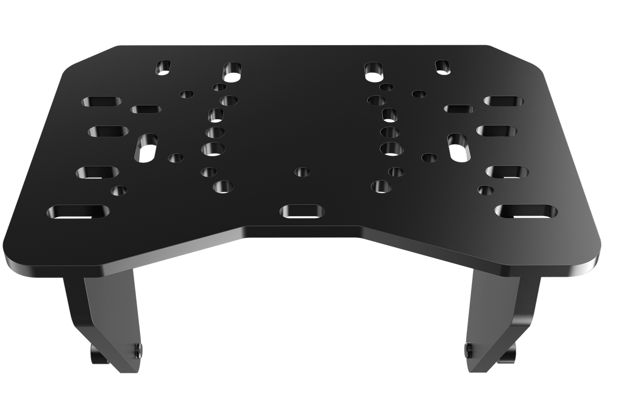 NexusMount Universal Wheel Deck Plate – Upgrade-Ready Direct Drive Wheel Base Plate (Requires Side Supports) – NexusMount universal wheel deck plate for direct drive bases – photo 2 of 5