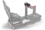 NexusMount Universal Wheel Deck Plate – Upgrade-Ready Direct Drive Wheel Base Plate (Requires Side Supports) – NexusMount universal wheel deck plate for direct drive bases – photo 4 of 5