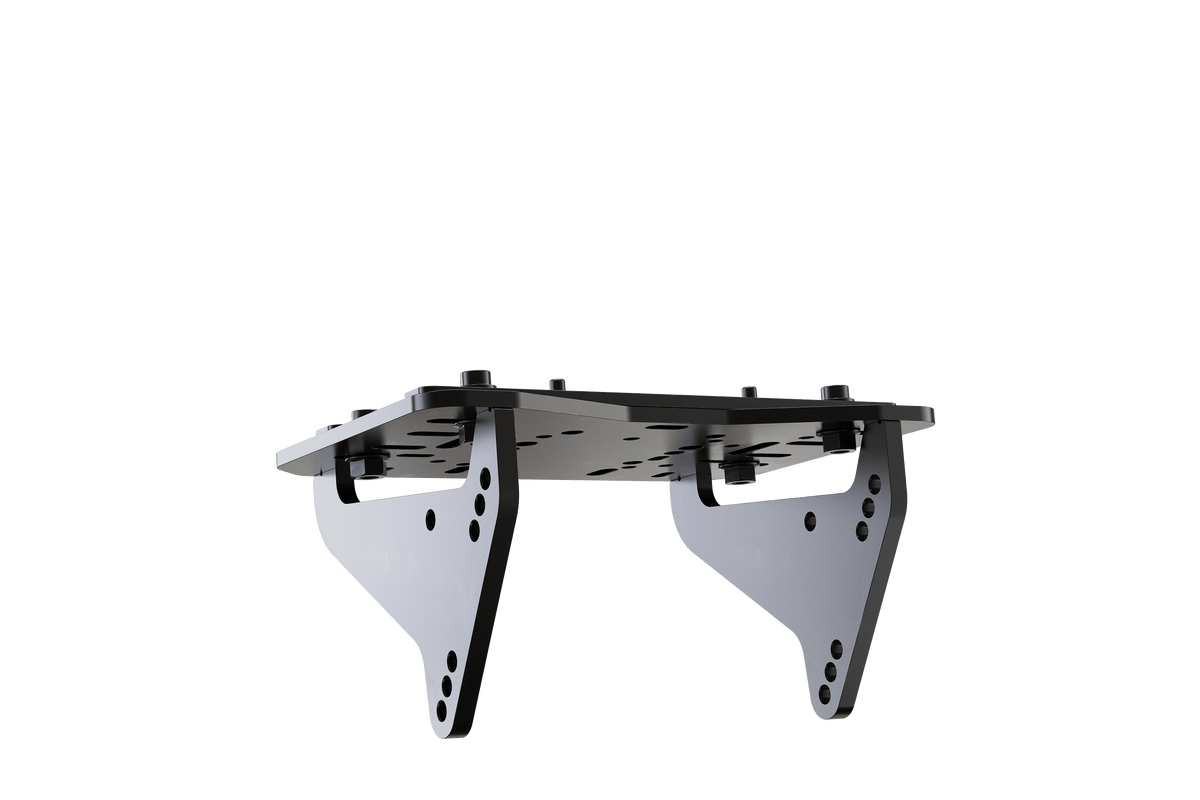 NexusMount Wheel Plate Adapter for Asetek Wheel Bases – Laser-Cut Carbon Steel, Fully Adjustable – carbon steel wheel plate adapter for Asetek direct drive bases – photo 2 of 3